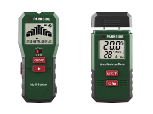 PARKSIDE® Multifunktionsdetektor »PMFD A3«, Feuchtigkeitsmessgerät »PFMG A3«
