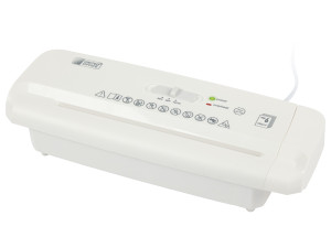 United OFFICE® Aktenvernichter-Papierkorbaufsatz, 6 Blatt A4, mit ausziehbarem Teleskoparm