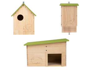 ZOOFARI® Igelhaus / Eichhörnchenkobel / Fledermaushaus