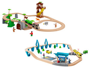 PLAYTIVE Eisenbahn-Set »Dschungel / Passagierzug«, Streckenlänge max. 2,8 m