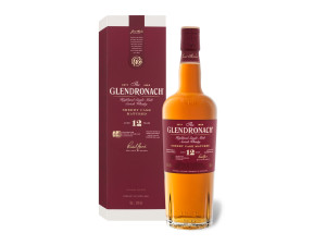 GLENDRONACH Highland Single Malt Scotch Whisky 12 Jahre mit Geschenkbox 43% Vol