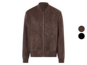 LIVERGY® Herren Blouson, in Wildlederoptik