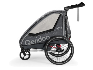 QERIDOO Regenschutz für Fahrradanhänger QUPA 2 oder Sportrex 2