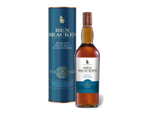 BEN BRACKEN Highland Single Malt Scotch Whisky 40% Vol