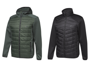 CRIVIT Herren Hybridjacke mit seitlichen Reißverschlusstaschen
