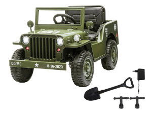 JAMARA Ride-on Jeep »Willys MB Army«, aufladbar