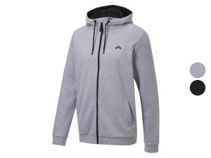 CRIVIT Herren Sweatjacke, mit Baumwolle