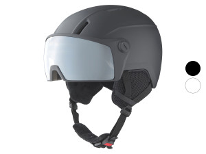 CRIVIT Kinder Skihelm mit selbsttönendem Visier