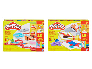 PLAY DOH Buntes Tierarzt Set / Kneten & Bauen Set
