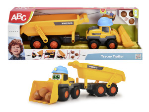DICKIE Spielzeug Bagger »ABC Tracey Trailer«