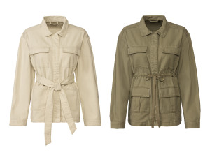 esmara® Damen Jacke, aus reiner Baumwolle