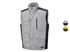 PARKSIDE PERFORMANCE® Herren Arbeitsweste mit gepolstertem Innenfutter