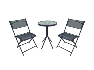 GREEMOTION textilenes Bistro-Set, 3-teilig