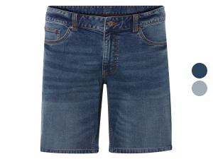 LIVERGY® Herren Jeansshorts, normale Leibhöhe