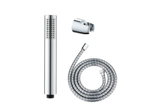 WENKO Basic Line Duschkopf Set Wanne