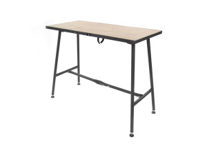 RIKTA Klappwerkbank, B 112 X T 50,50 X H 85 cm, 200kg Belastung, FSC 100%, Buche
