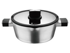 Masterpro by Roland Trettl Alu-Kochtopf, Ø 24 cm, mit Glasdeckel