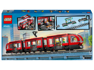 Lego CITY 60423 Downtown Streetcar and Station