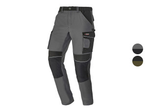 PARKSIDE PERFORMANCE® Stretch-Arbeitsbundhose für Herren mit CORDURA® Knieverstärkung