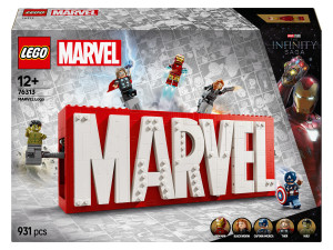Lego MARVEL SUPER HEROES 76313 MARVEL Logo & Minifigures