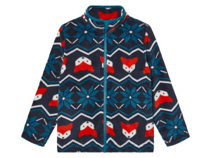 lupilu® Chlapčenská flísová bunda (122/128, navy modrá)