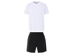 Livergy® Pánske pyžamo (biela/čierna, XL (56/58))