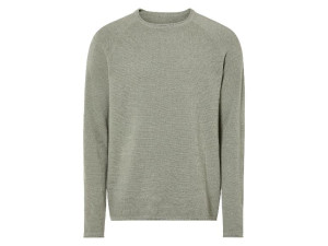 Livergy® Pánsky pletený pulóver (zelená, XL (56/58))