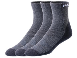 Parkside® Pánske pracovné ponožky, 3 páry (39/42, sivá)
