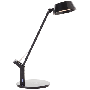 LED Schreibtischlampe, Induktionsladeschale, 52 cm, Touchdimmer, CCT