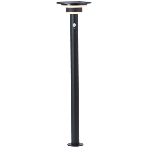 LED Außenstehlampe, Solar, Bewegungsmelder, 85 cm, 3 W, 430 lm, 3000 K