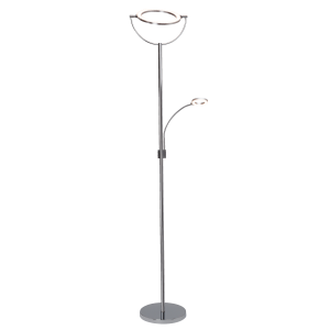 LED Deckenfluter, einstellbar, 2x Drehdimmer , 1,9m Höhe, 24W, 2500 lm