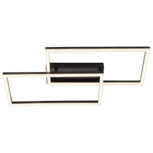 LED Profil-Leuchte, 2400 lm, 3000 K, 29 x 60 cm, rechteckiges Design