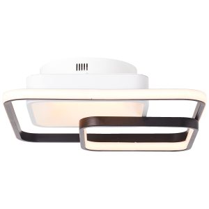 LED Deckenlampe, dimmbar,Fernbedienung, CCT, 12 x 40 x 40 cm, 5000 lm