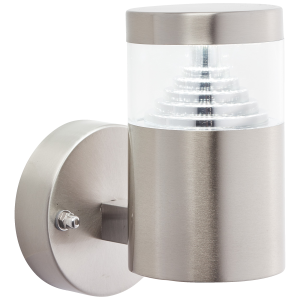 LED Außen Wandlampe, 15 cm Höhe, Ø 8 cm, 4 W, 460 lm, 6500 K, IP44