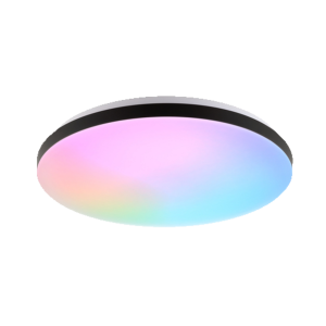 LED Deckenleuchte, Ø 39 cm, 2400 lm, 3000-6500 K, IC-RGB, dimmbar, CCT