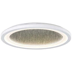 LED-Deckenlampe mit Glitzereffekt, 22 W, 2200 lm, 4000 K, weiß