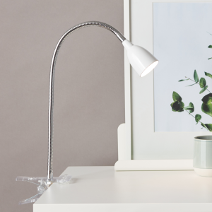LED Schreibtischlampe, 38 cm Höhe, max. 250 lm, Flexarm einstellbar