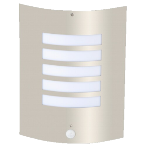 Außen Wandlampe mit Bewegungsmelder, 29 cm Höhe, E27, max. 60 W, IP44