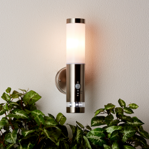 Spritzwassergeschützte LED Wandleuchte für den Außenbereich - 38x15cm