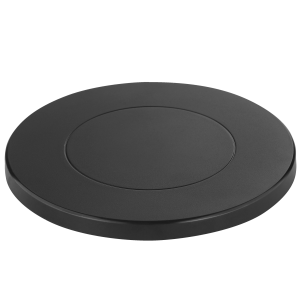 Wireless Charger Pad Ø 12 cm, 150 cm Kabel, Kunststoff schwarz