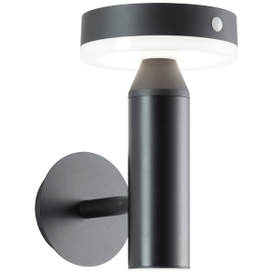 LED Außenwandlampe, Solar, 21 x 13 x 19 cm, 4 W, 350 lm, 4000 K, IP44