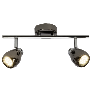 LED Spotrohr, 33 cm Länge, GU10, 300 lm, 3000 K, Köpfe schwenkbar