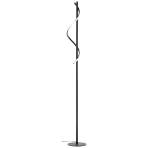 LED Stehlampe, 1,5 m Höhe, Ø 20 cm, 16 W, 1700 lm, 4000 K, Metall