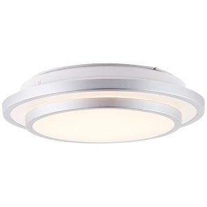 LED Wand- und Deckenlampe, Ø 28 cm, 1200 lm, 3000 K, Metall/Kunststoff
