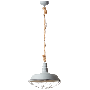 Dekorative Hängelampe - Pendelleuchte Industrial Look - Seil kürzbar