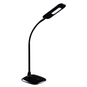LED Tischlampe, einstellbar, 3 Stufen Dimmer, 63 cm, 340 lm, schwarz