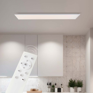 LED Deckenaufbau-Paneel, 120x30 cm, 4200 lm, dimmbar, 3000-6500K, weiß