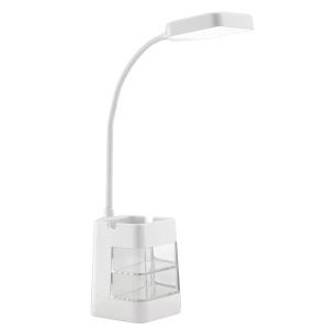 LED Akku Tischlampe, 50 cm, 280 lm, 5000 K, dimmbar, Schubladen, weiß