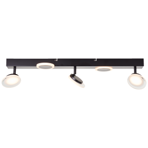 LED Spotbalken, 16 cm Höhe x 70 cm Breite, 22 W, Köpfe schwenkbar