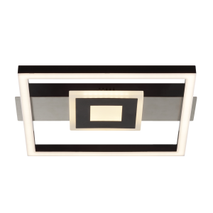 LED Deckenlampe mit Holzoptik, 28x30cm, 2200 lm, 3000 K, dimmbar